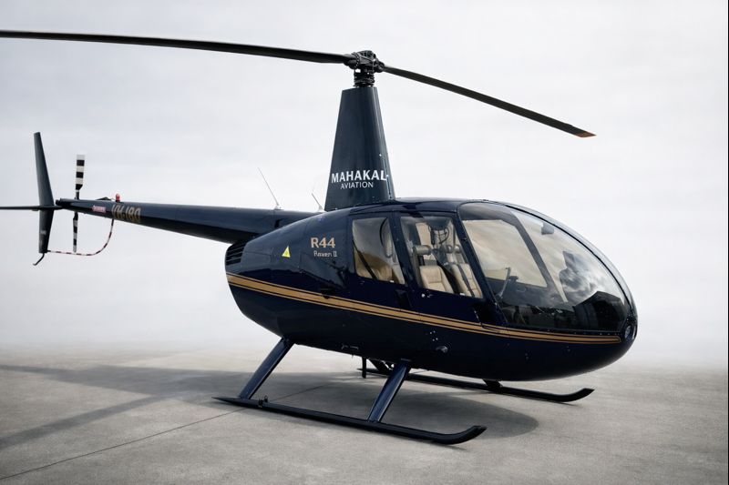 mahakal aviation fleet robinson r44